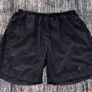 Nike Men's Grey Athletic Shorts (small)